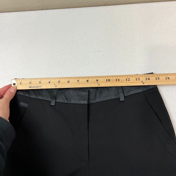 The Kopples Women Straight Leg Wool Dress Pants High Rise Solid Black Size 36‎ - Picture 8 of 14
